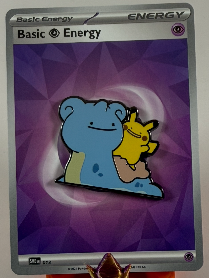 Ditto Lapras Pikachu Pin