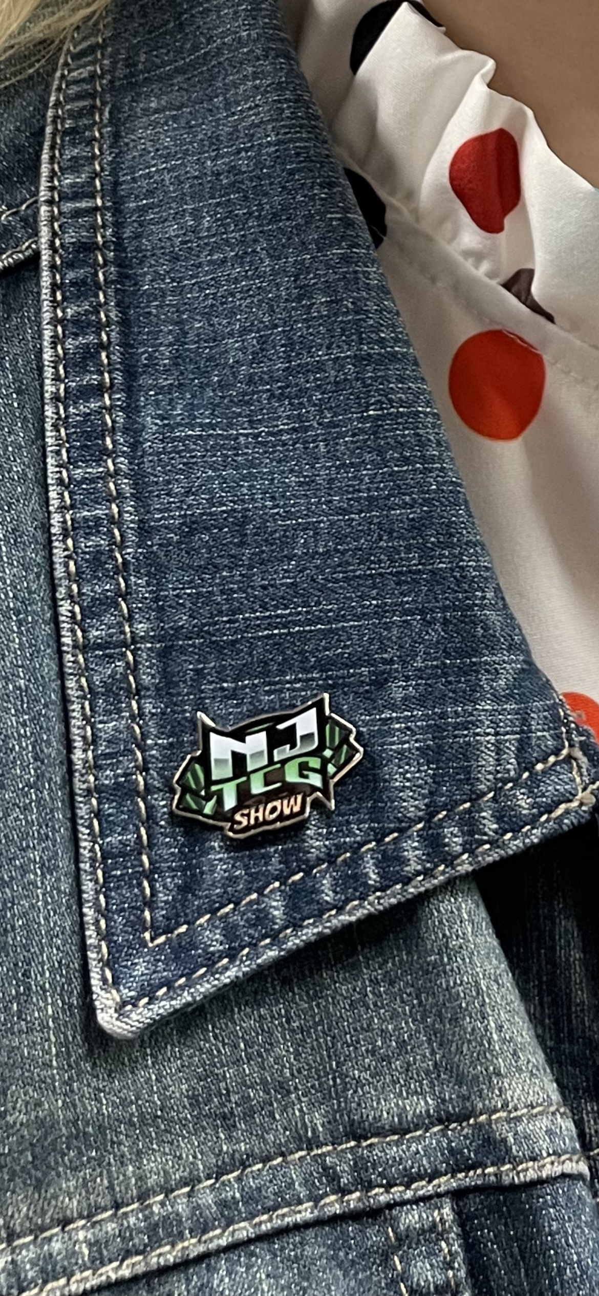 NJ TCG Show Pin